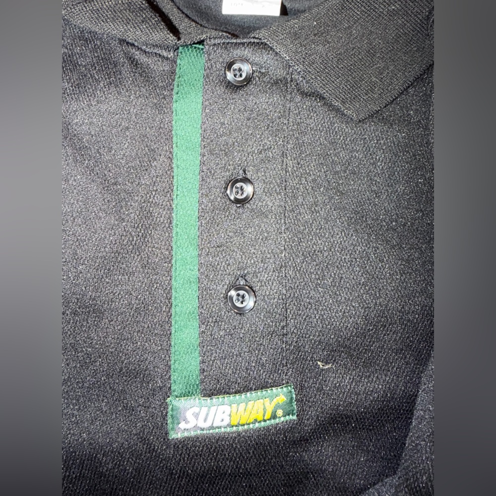 Employee Polo Shirt Short Sleeve XL Black - Picture 3 of 8